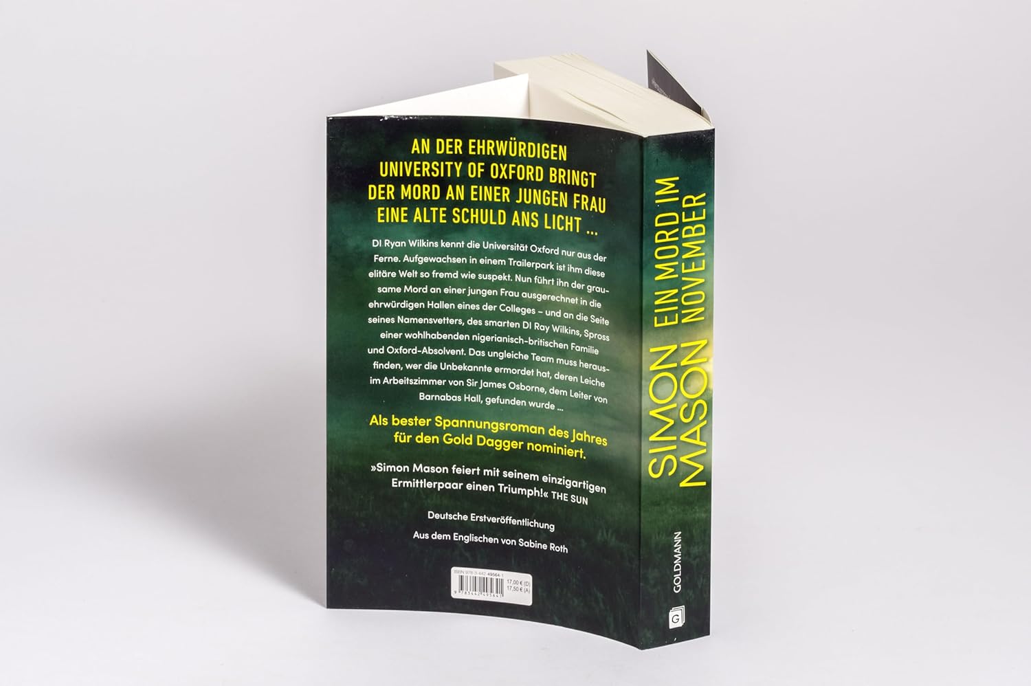 Bücher - Ein Mord im November - Ein Fall für DI Wilkins: Kriminalroman - Spiegel Bestseller – Bild 5