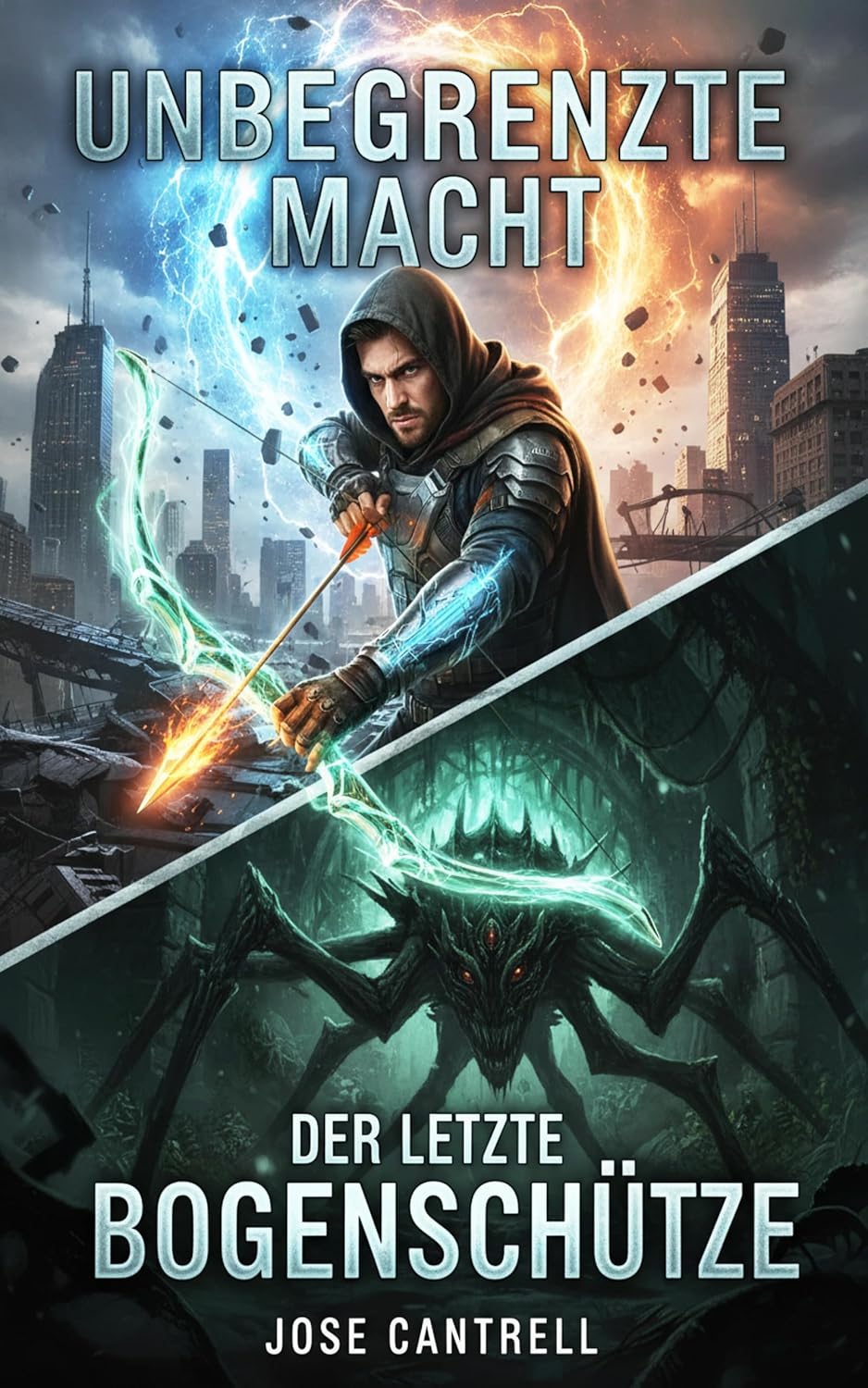 Bücher - Unbegrenzte Macht: Der Letzte Bogenschütze: Ein LitRPG-Progression Fantasy Roman (Buch 6)