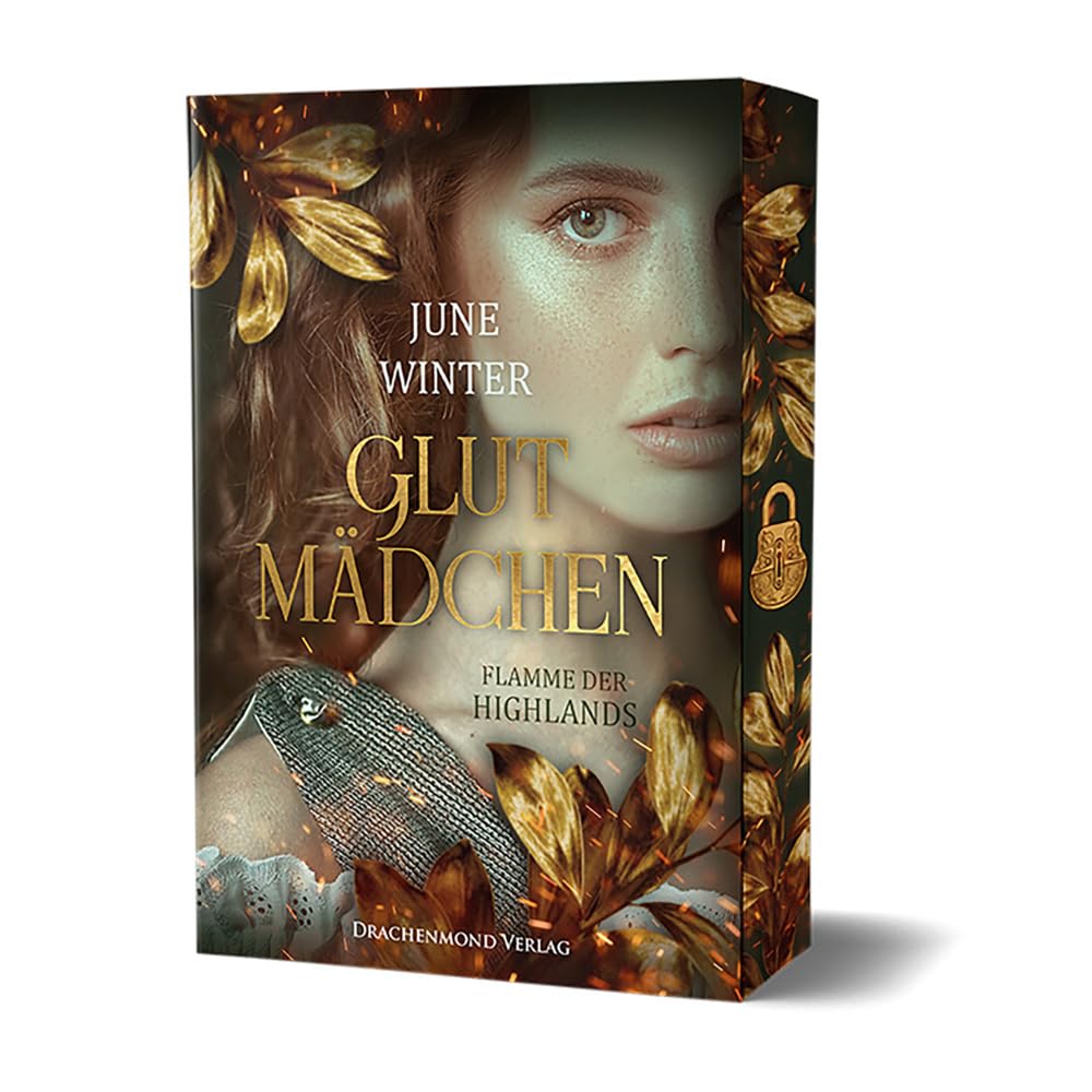 Bücher - Glutmädchen - Flamme der Highlands: Spannungsgeladene historische Romanze in einem grausamen Schottland | mit Farbschnitt-Garantie und Goldfolien-Veredelung
