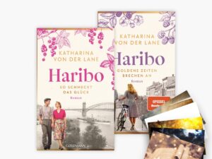 Bücher – Die Haribo-Saga Band 1+2 plus 1 exklusives Stickerset