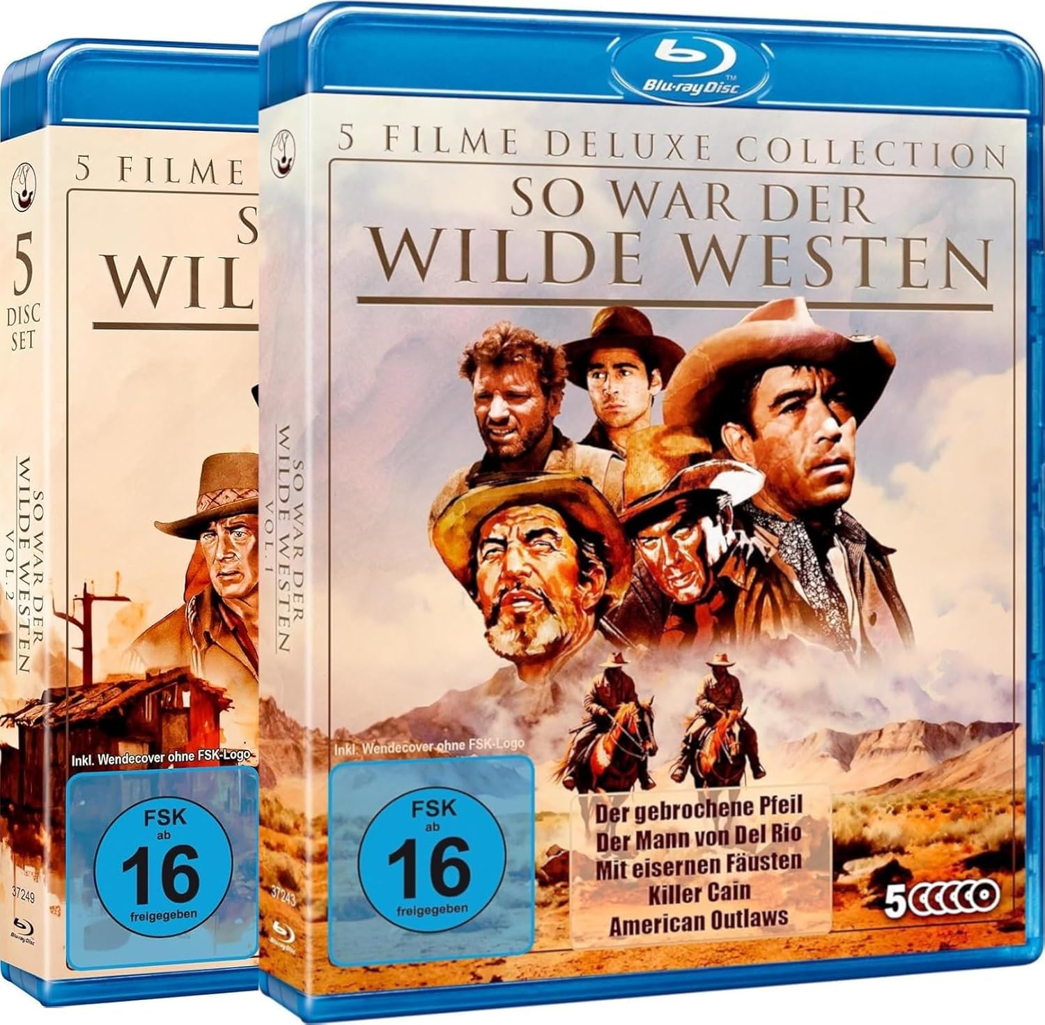 Bücher - Western Filme Box - So war der Wilde Westen - 10 Filmklassiker auf 10 Blu-Rays - Die ultimative Western-Sammlung für Fans des Wilden Westens (Collectors Edition)