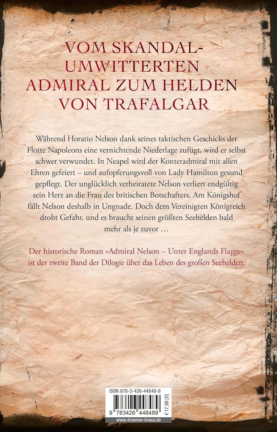 Bücher - Admiral Nelson – Unter Englands Flagge: Historischer Roman | Ein Seefahrer-Abenteuerroman (Lord Nelson – Über alle Meere, Band 2) – Bild 2